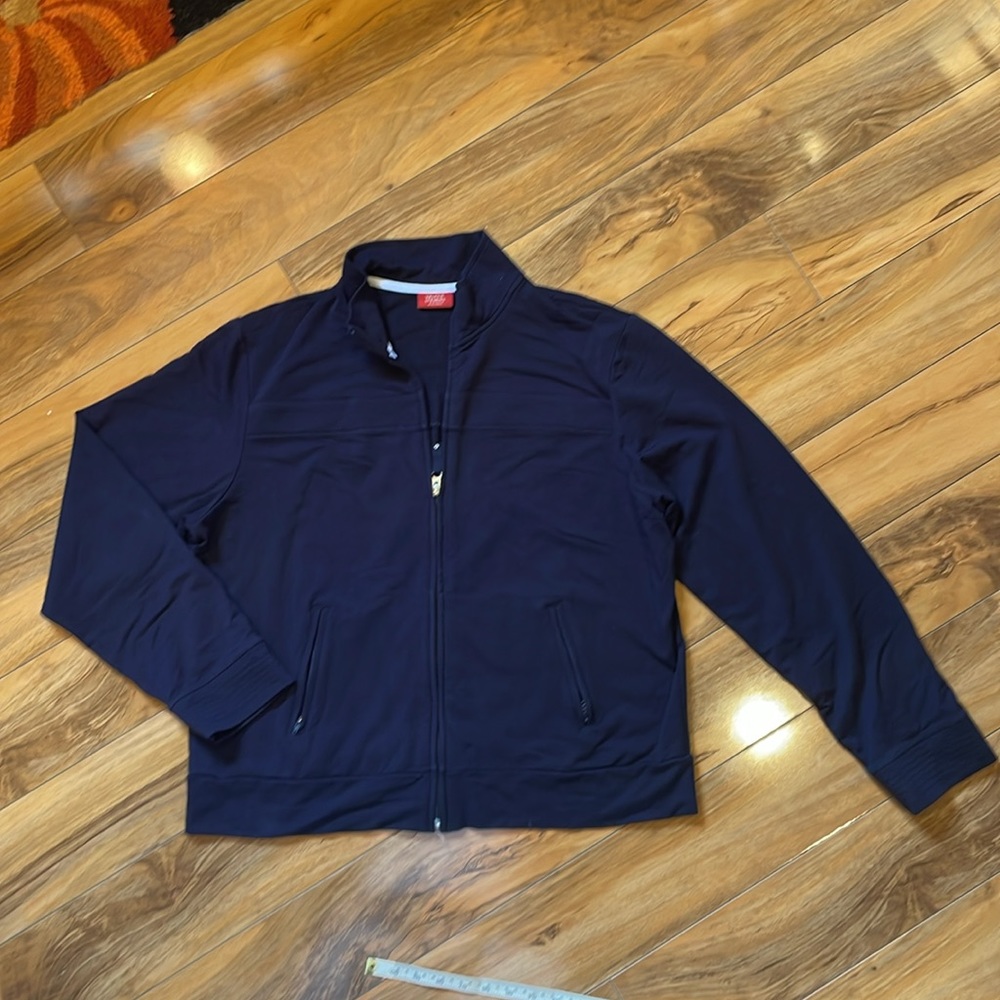 Extra large XL Valerie Stevens, pima cotton zip up jacket